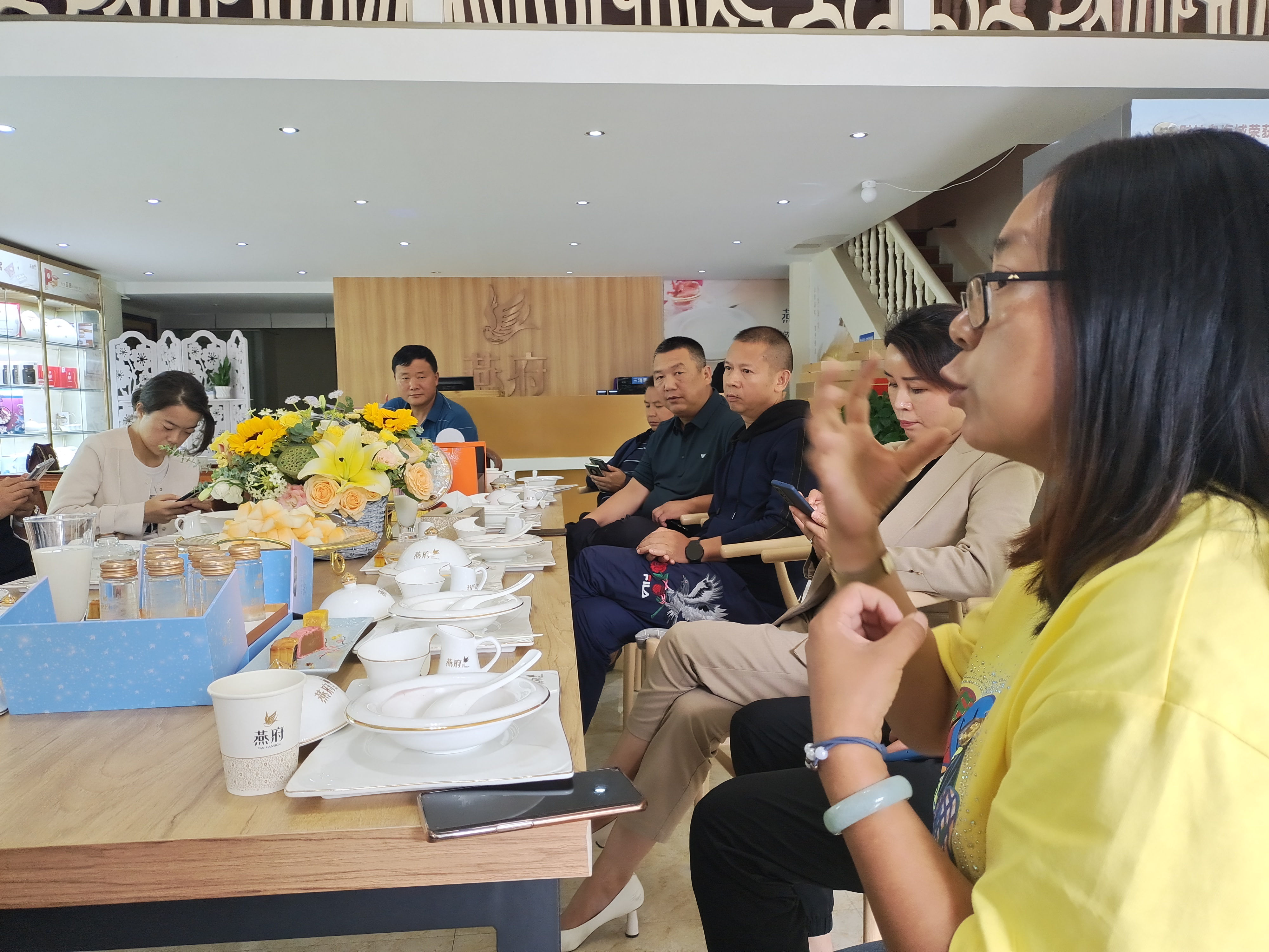 燕府云南大理丨企业联盟尖刀军团中秋联谊燕窝茶话会